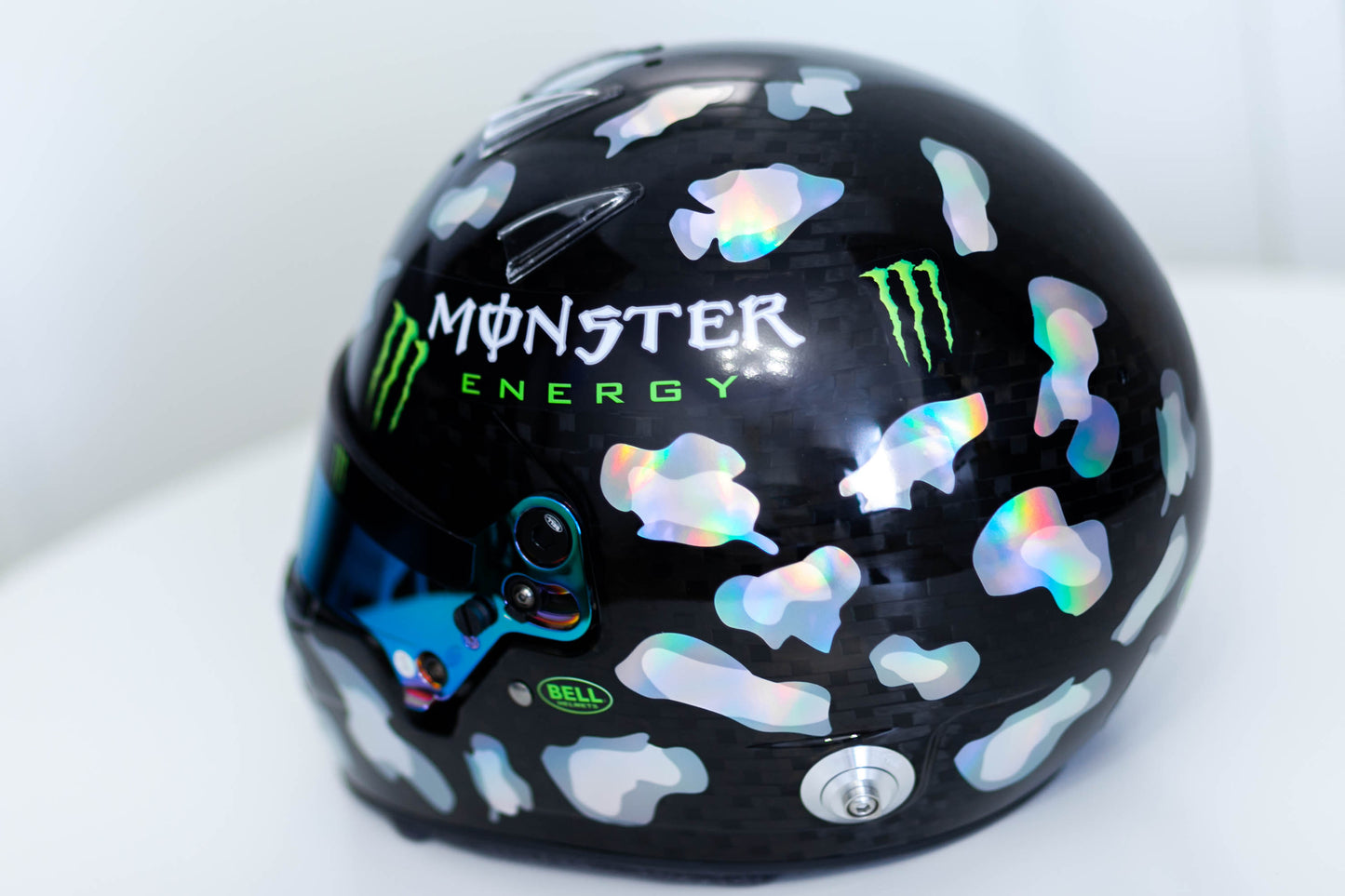 Cheetah Monster Energy sticker CHROME kit (design pack) (Karting, Motorsport, Moto)