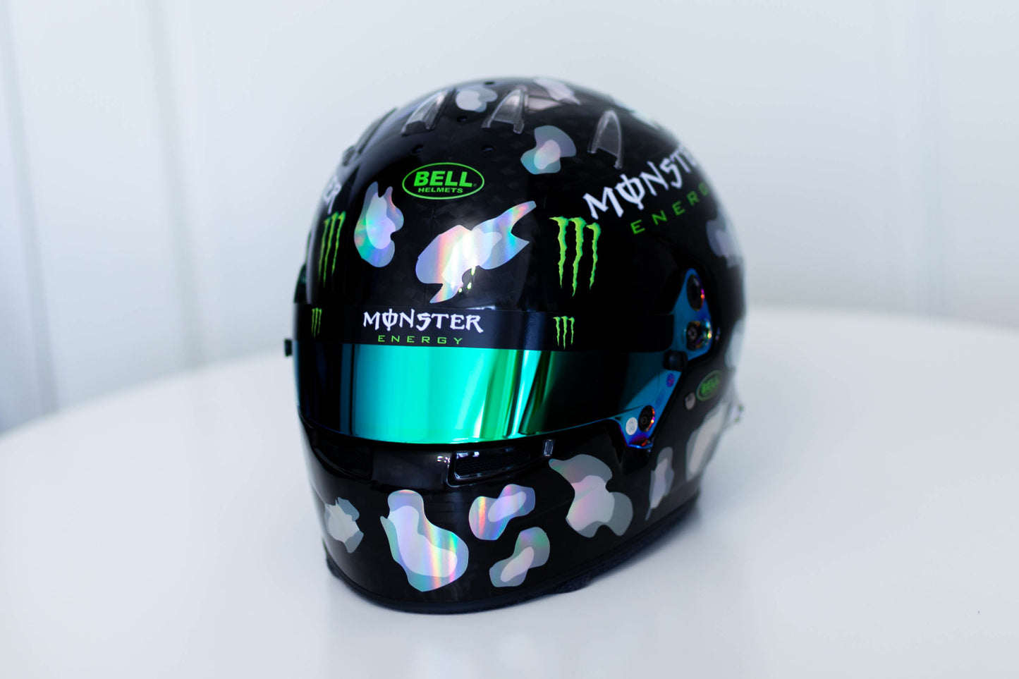 Cheetah Monster Energy sticker CHROME kit (design pack) (Karting, Motorsport, Moto)