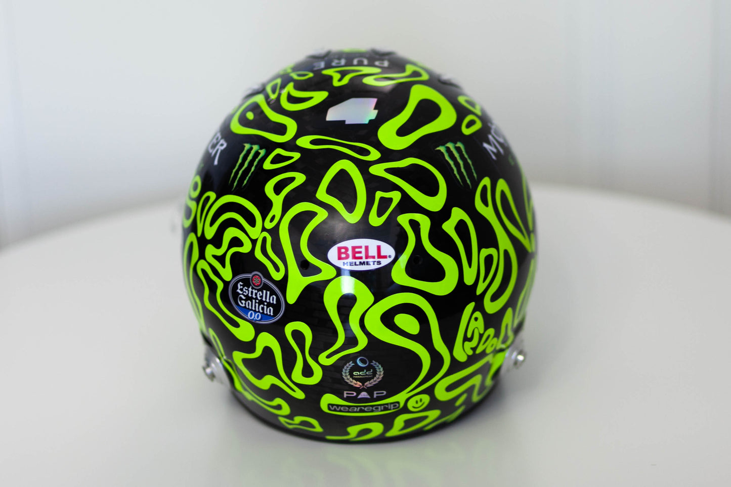 LANDO 2025 Sticker Kit for helmet Color Scheme 1 in FLUO (design pack) (Karting, Motorsport, Moto)