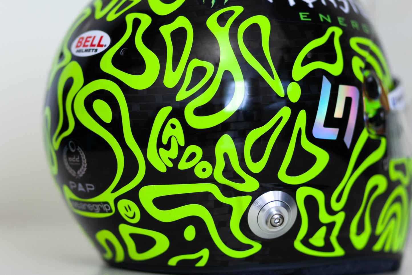 LANDO 2025 Sticker Kit for helmet Color Scheme 1 in FLUO (design pack) (Karting, Motorsport, Moto)