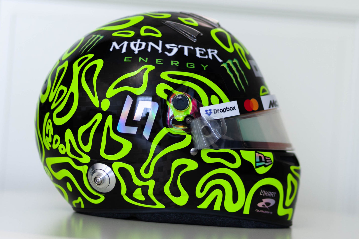 LANDO 2025 Sticker Kit for helmet Color Scheme 1 in FLUO (design pack) (Karting, Motorsport, Moto)