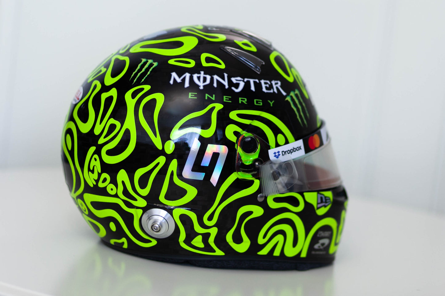 LANDO 2025 Sticker Kit for helmet Color Scheme 1 in FLUO (design pack) (Karting, Motorsport, Moto)