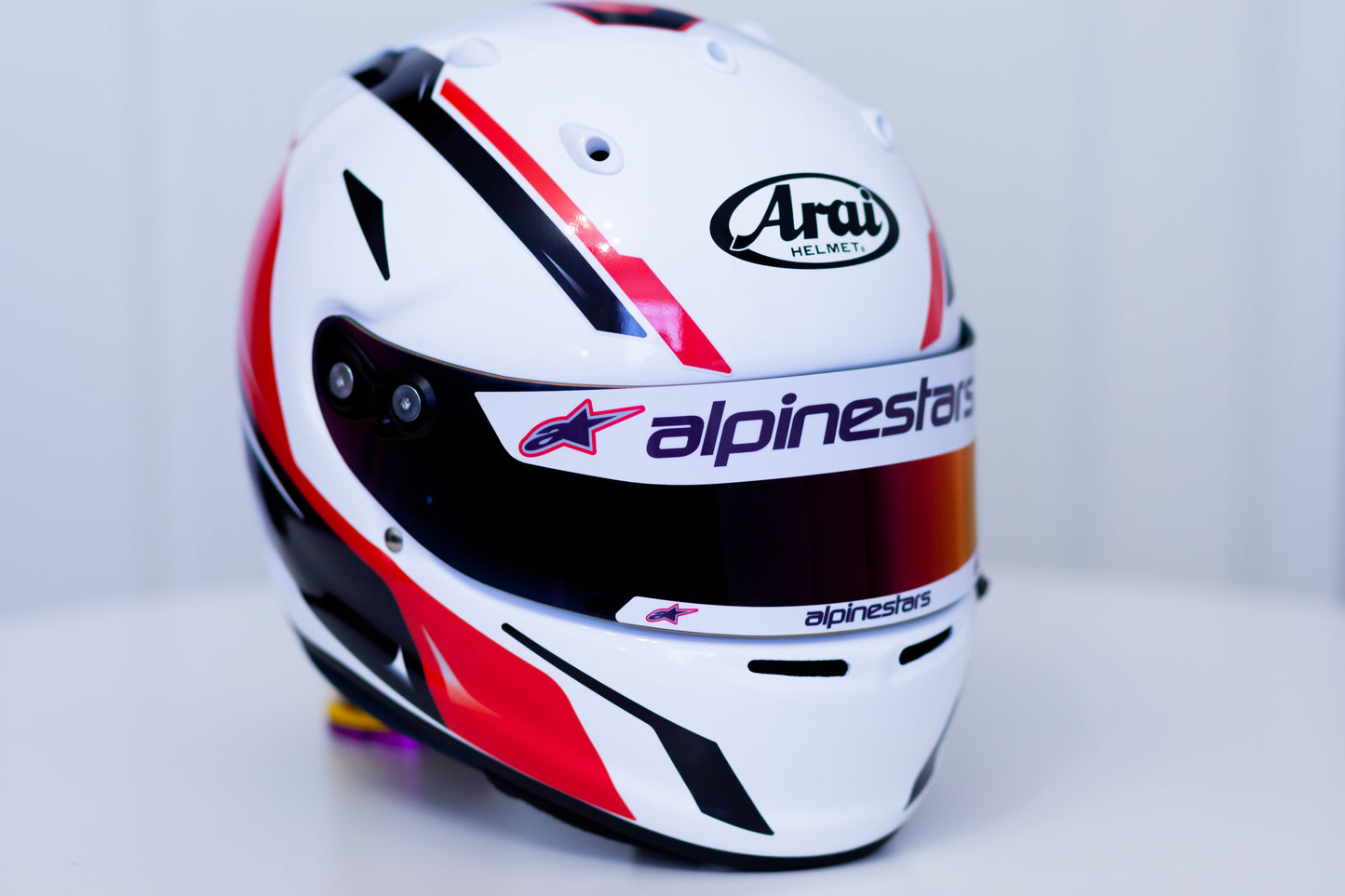 SPEED Stickers for helmet Color scheme #1 (design pack) (Karting, Motorsport, Moto)