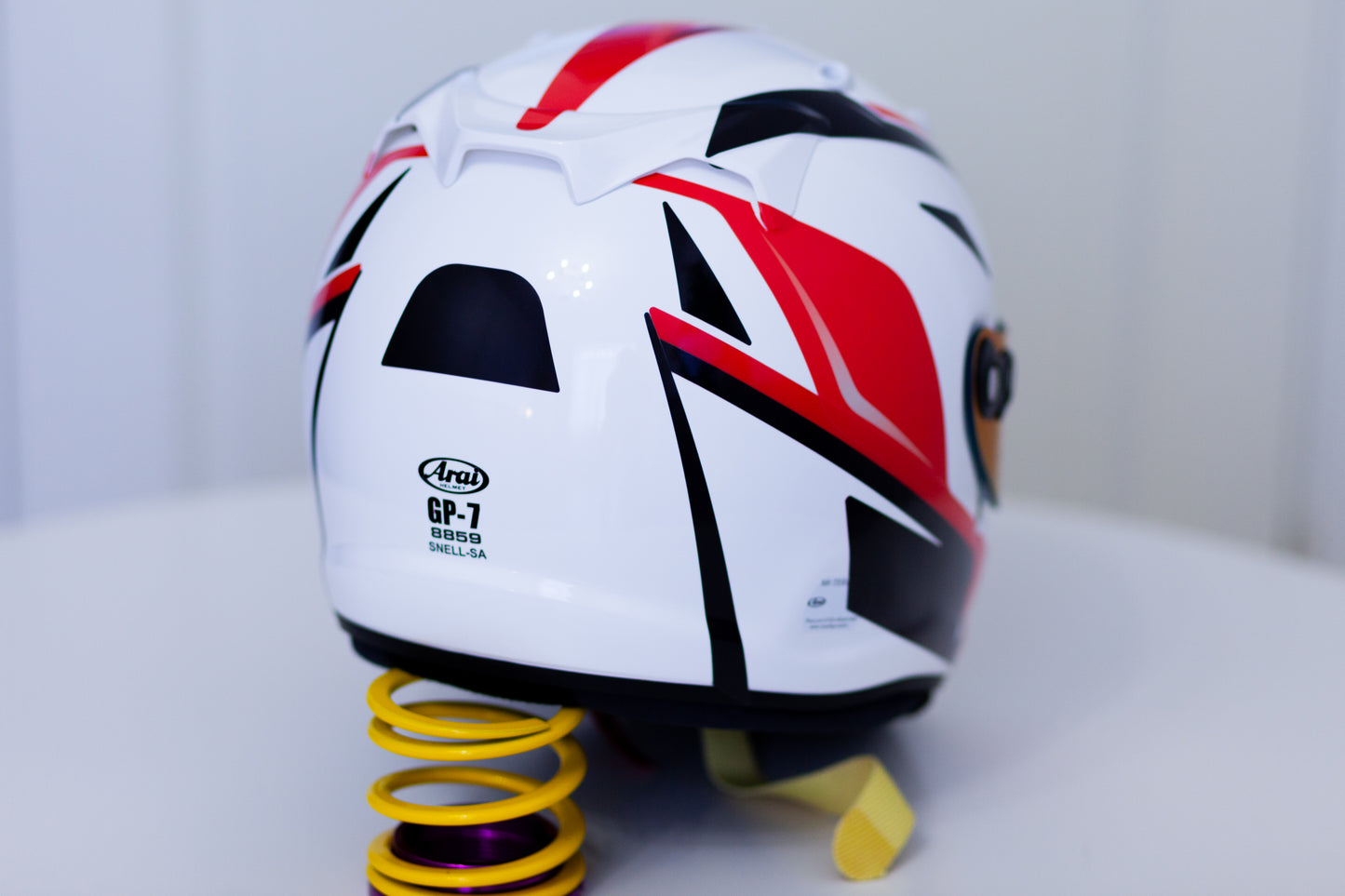 SPEED Stickers for helmet Color scheme #1 (design pack) (Karting, Motorsport, Moto)