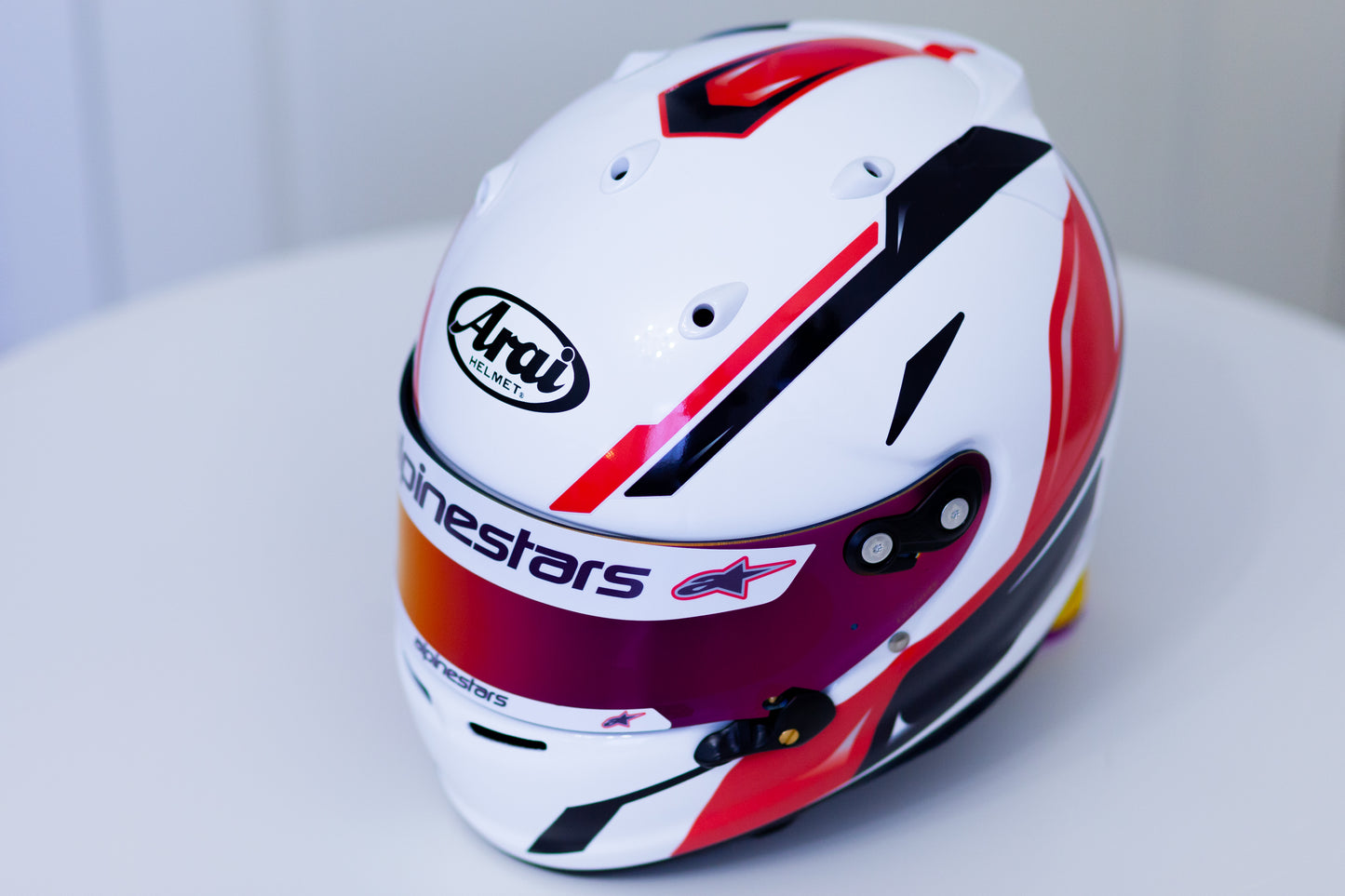 SPEED Stickers for helmet Color scheme #1 (design pack) (Karting, Motorsport, Moto)