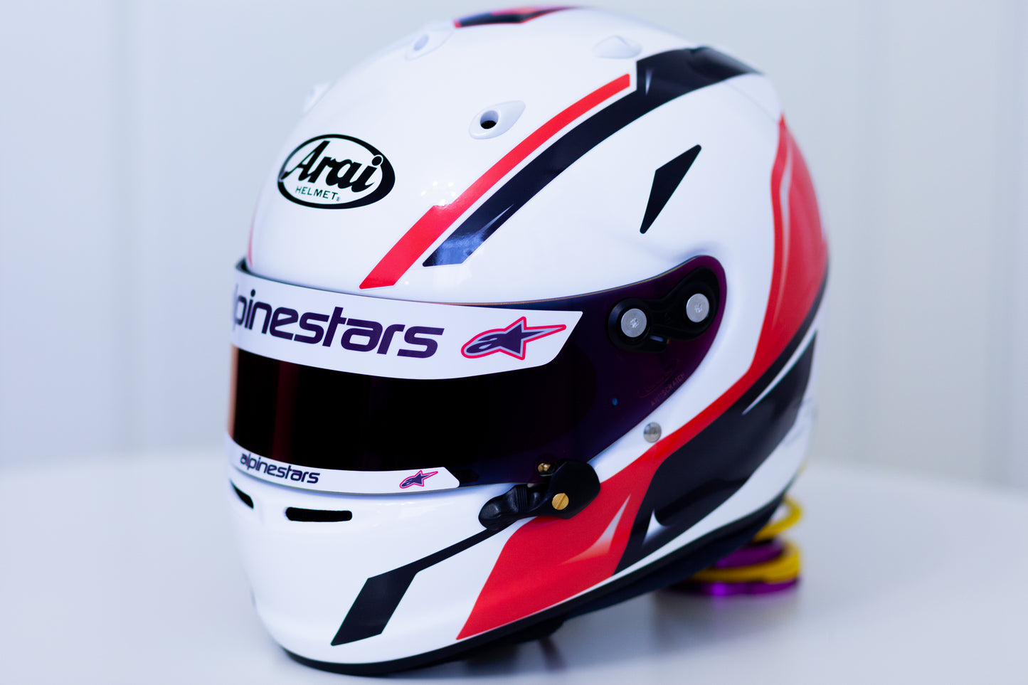 SPEED Stickers for helmet Color scheme #1 (design pack) (Karting, Motorsport, Moto)