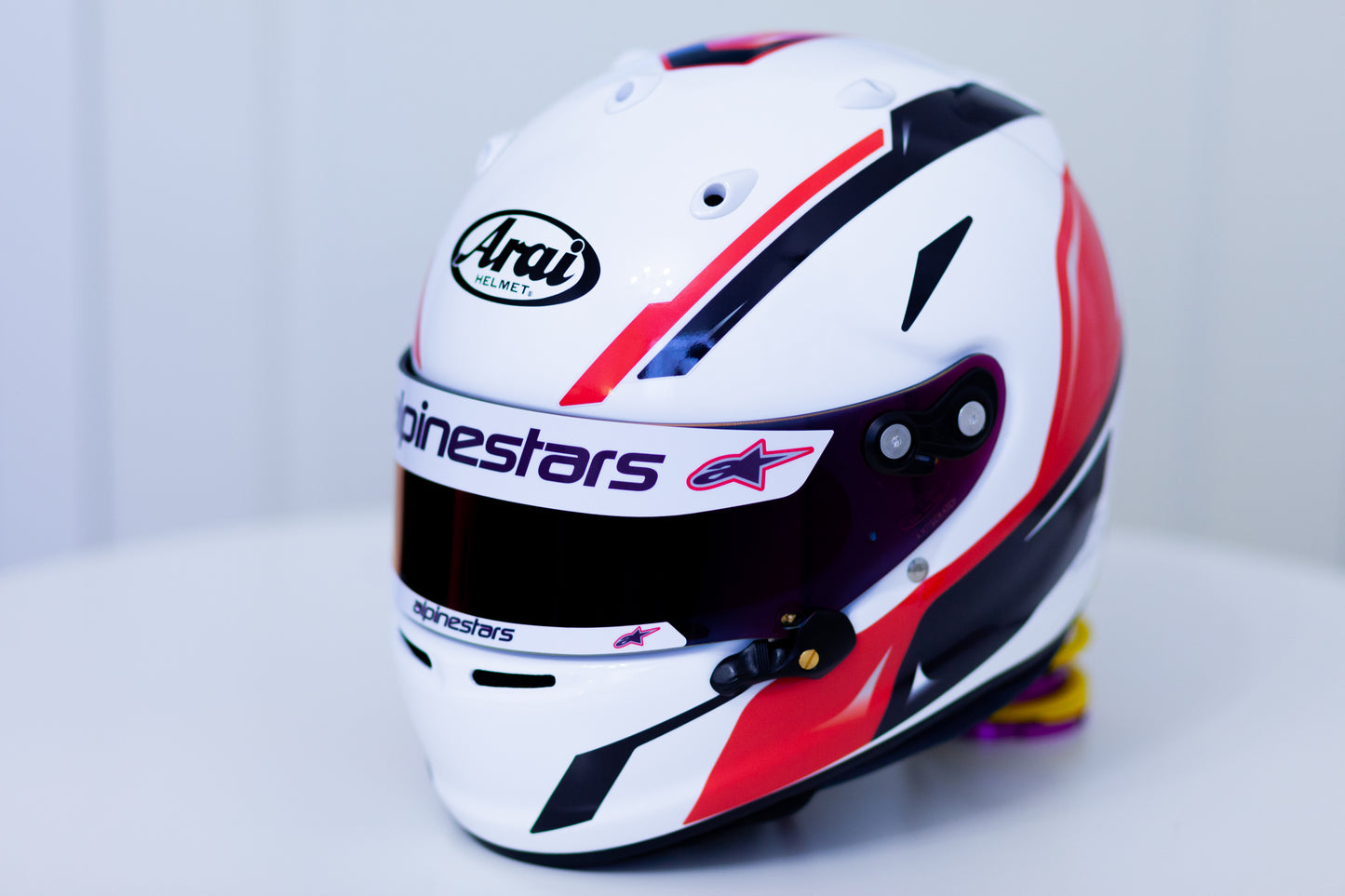 SPEED Stickers for helmet Color scheme #1 (design pack) (Karting, Motorsport, Moto)