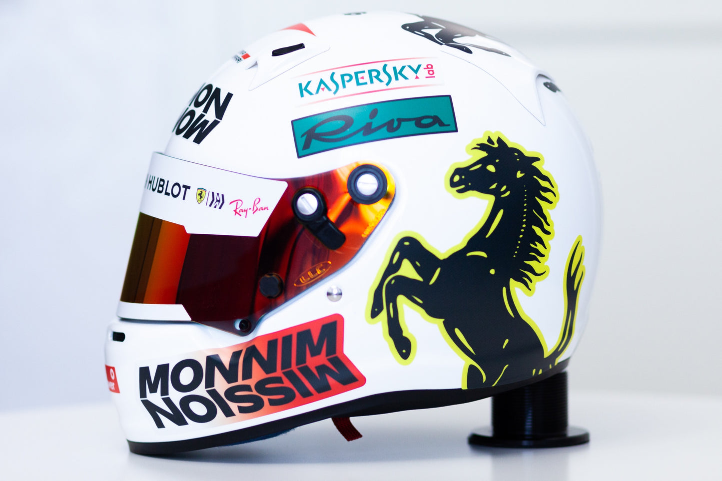 VETTEL 2019 FULL Helmet Sticker Pack (design pack) (Karting, Motorsport, Moto)