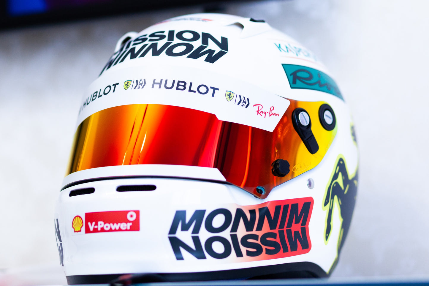 VETTEL 2019 FULL Helmet Sticker Pack (design pack) (Karting, Motorsport, Moto)