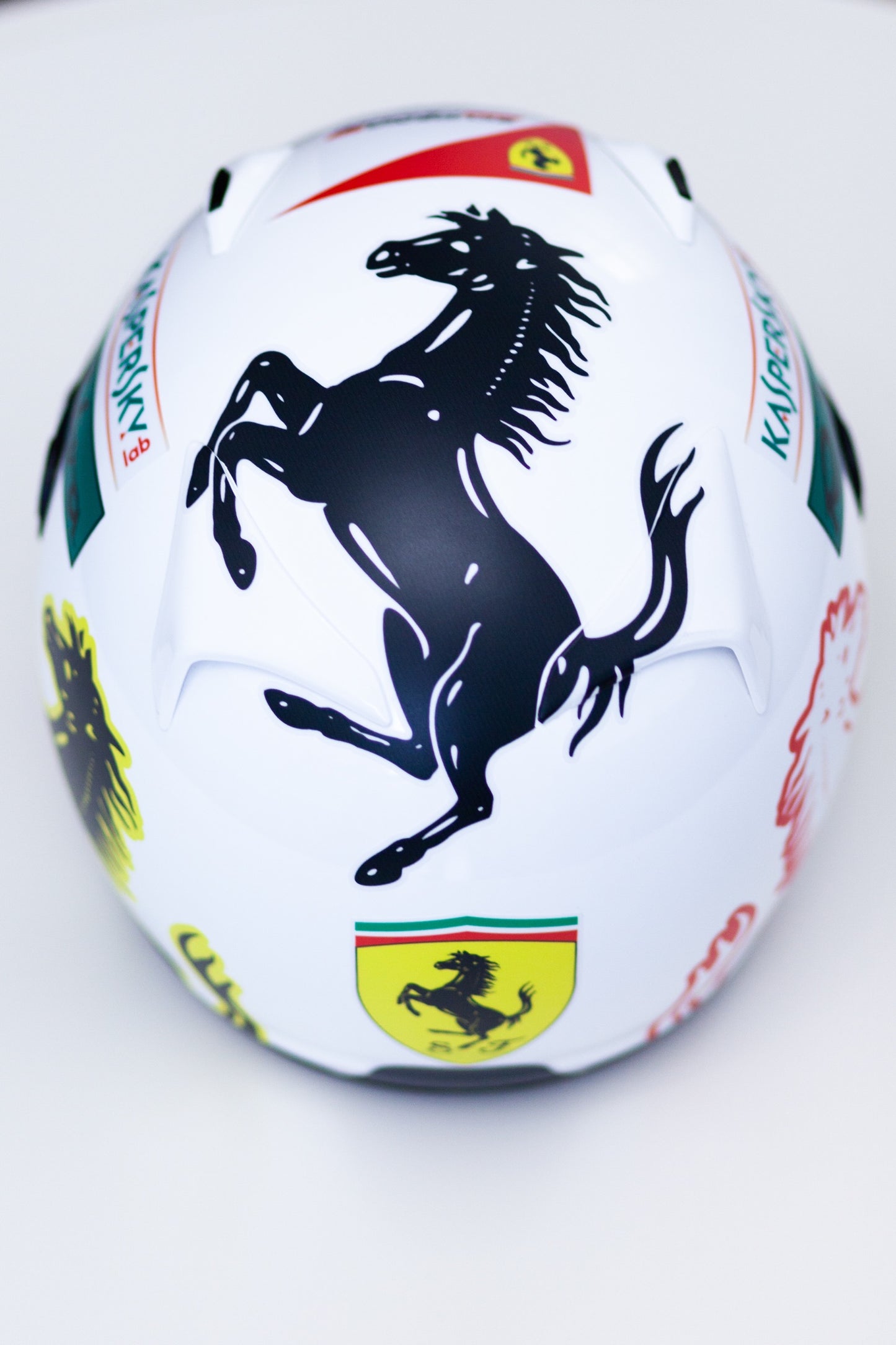 VETTEL 2019 FULL Helmet Sticker Pack (design pack) (Karting, Motorsport, Moto)