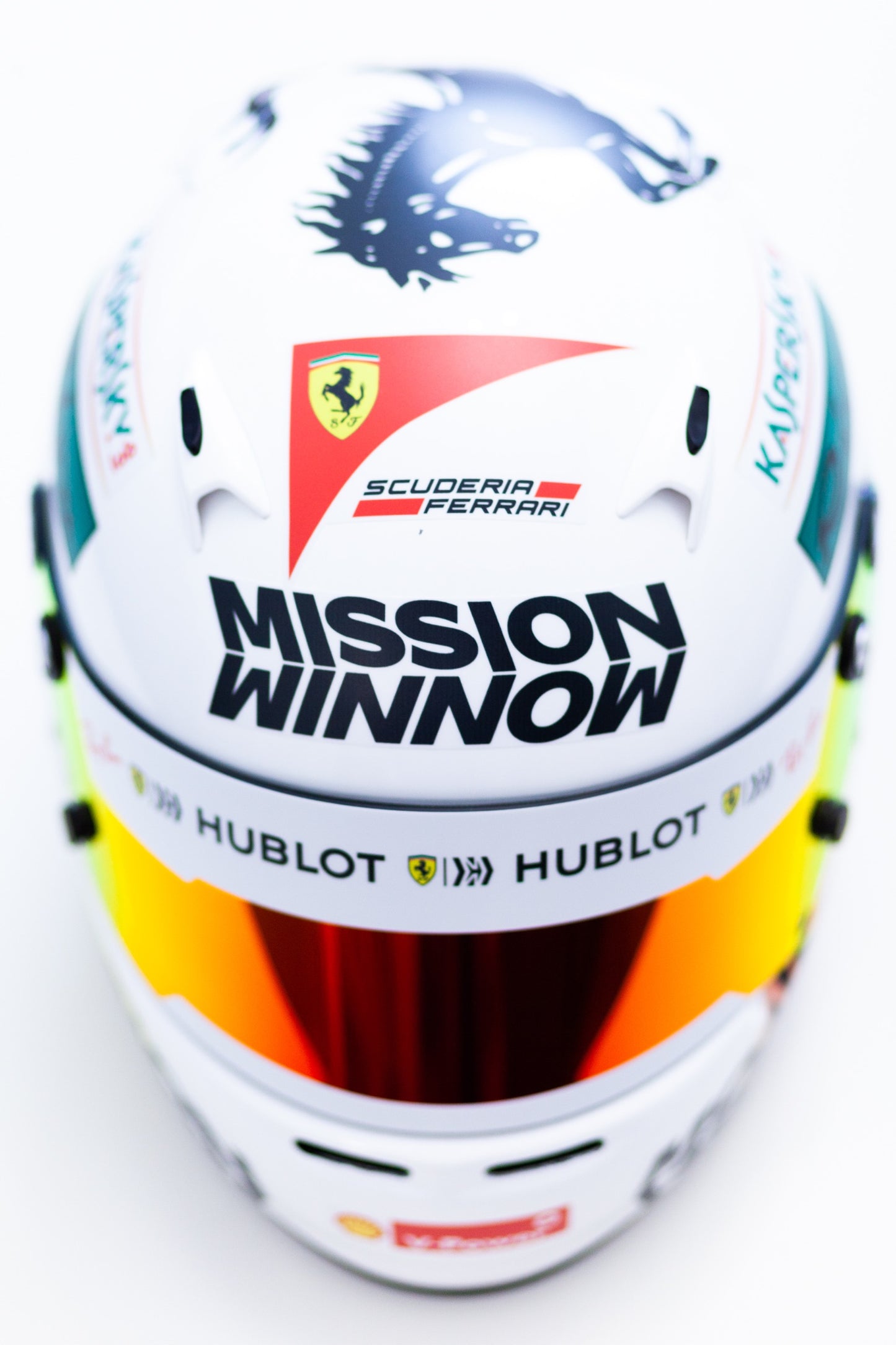 VETTEL 2019 FULL Helmet Sticker Pack (design pack) (Karting, Motorsport, Moto)