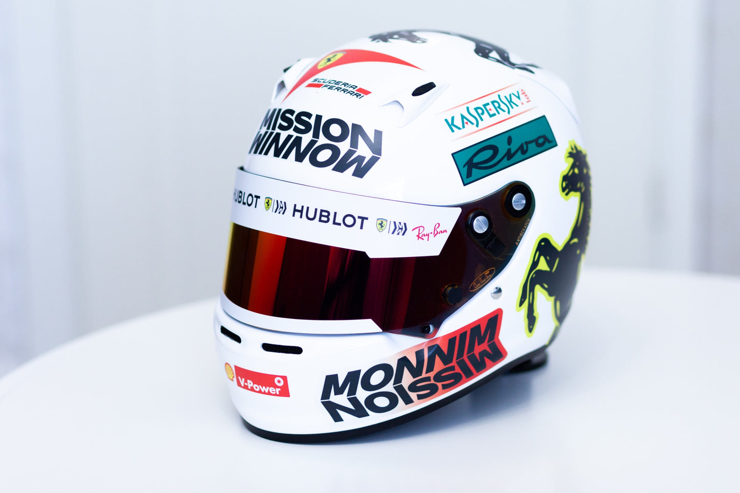 VETTEL 2019 FULL Helmet Sticker Pack (design pack) (Karting, Motorsport, Moto)