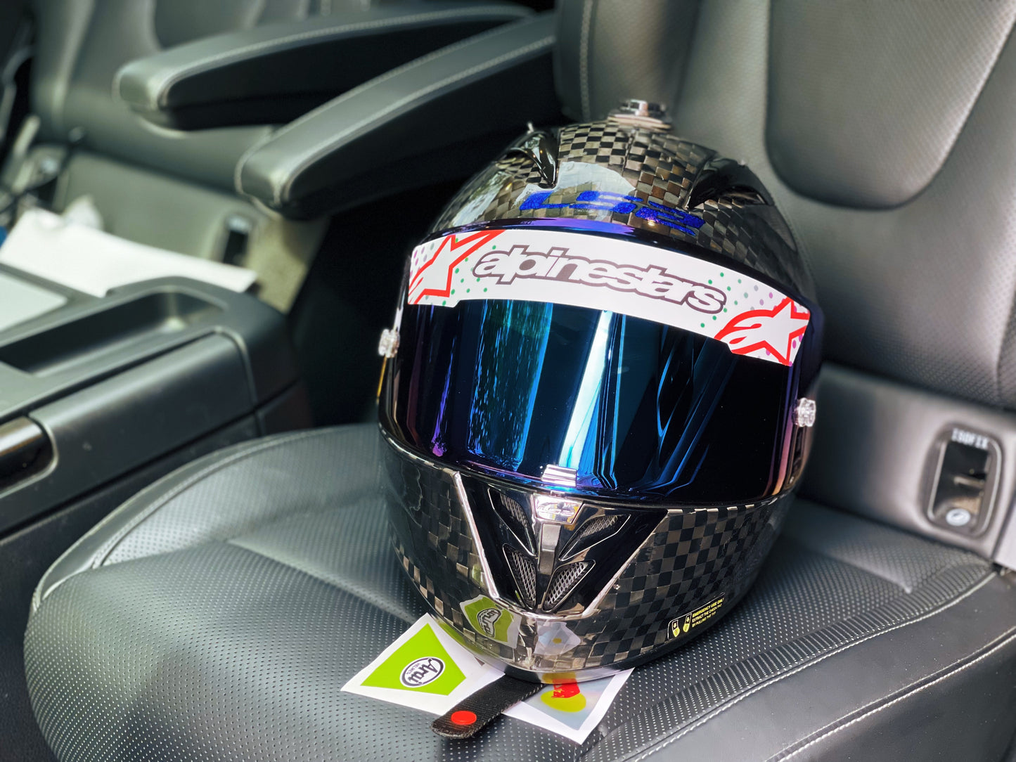 LS2 Helmet visor Sticker (Karting, Motorsport)