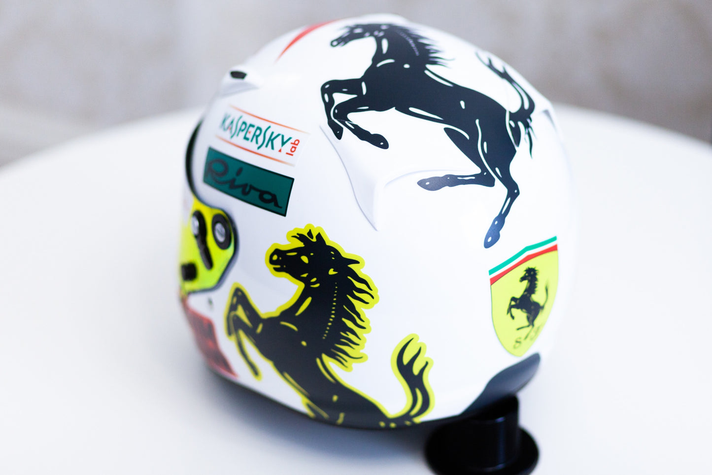 VETTEL 2019 FULL Helmet Sticker Pack (design pack) (Karting, Motorsport, Moto)