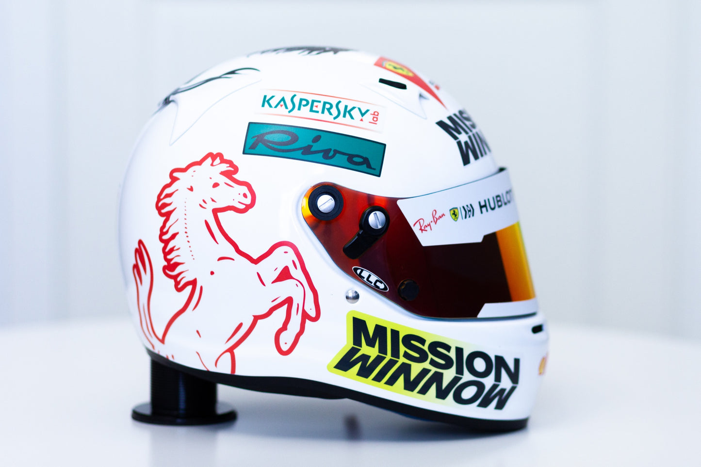 VETTEL 2019 FULL Helmet Sticker Pack (design pack) (Karting, Motorsport, Moto)