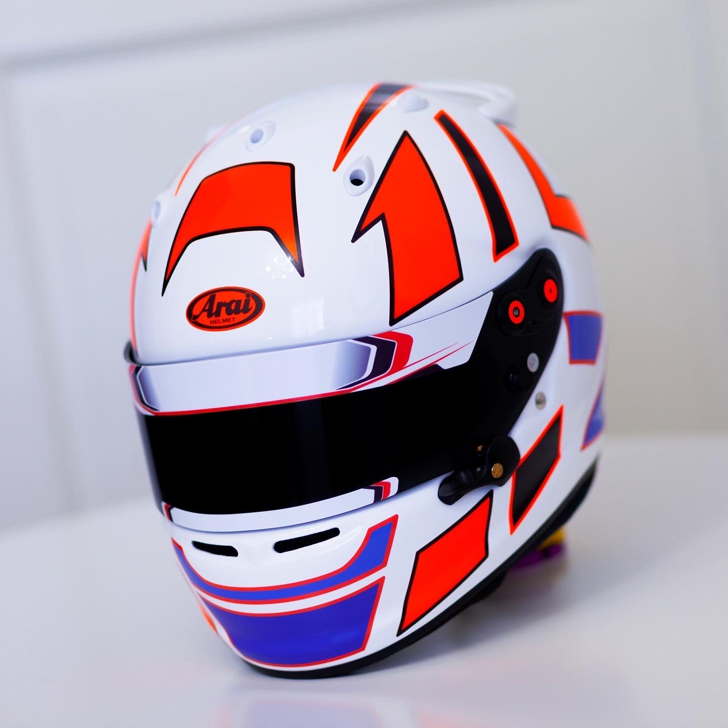 MONZA Stickers kit with part Fluo for helmet (design pack) (Karting, Motorsport)