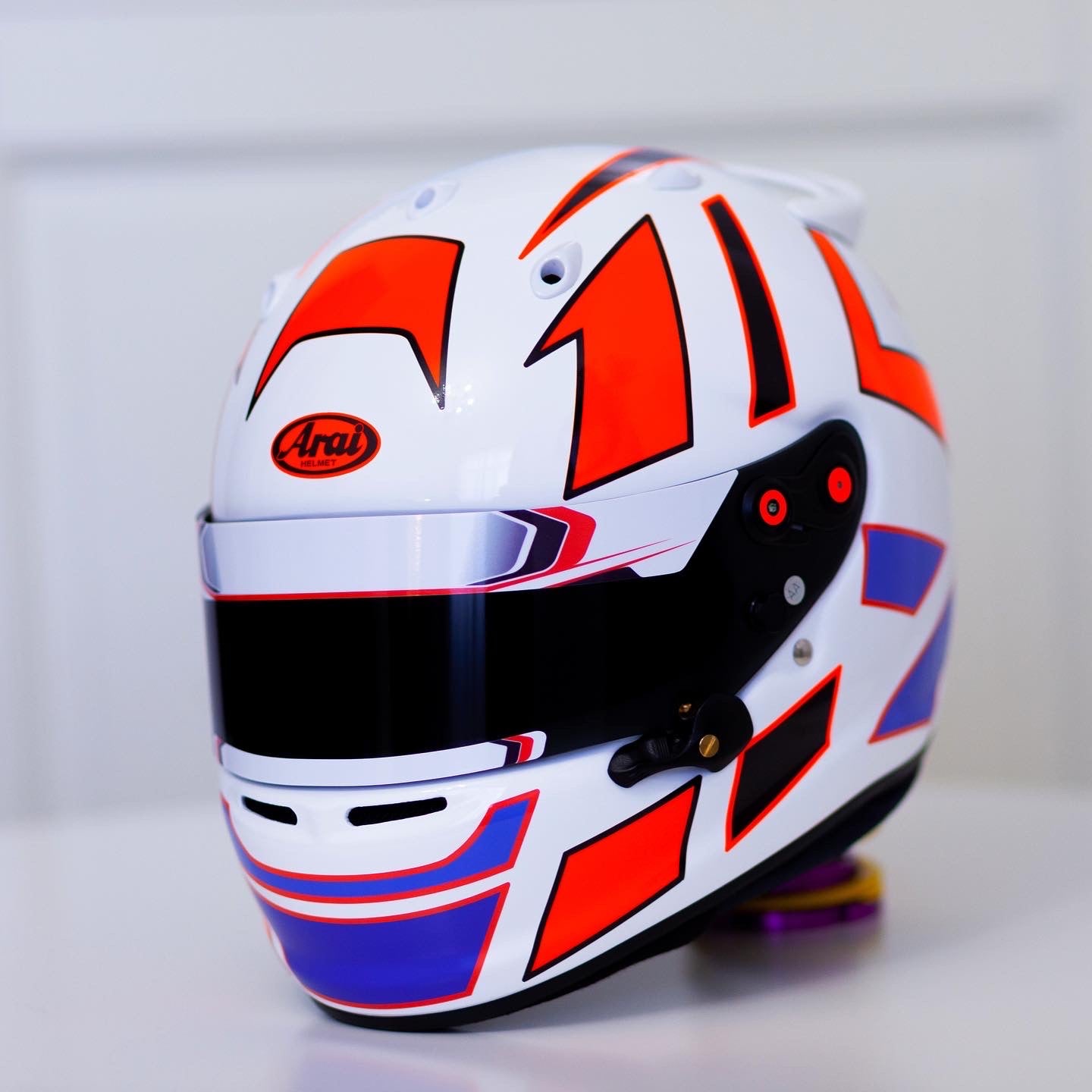 MONZA Stickers kit with part Fluo for helmet (design pack) (Karting, Motorsport)